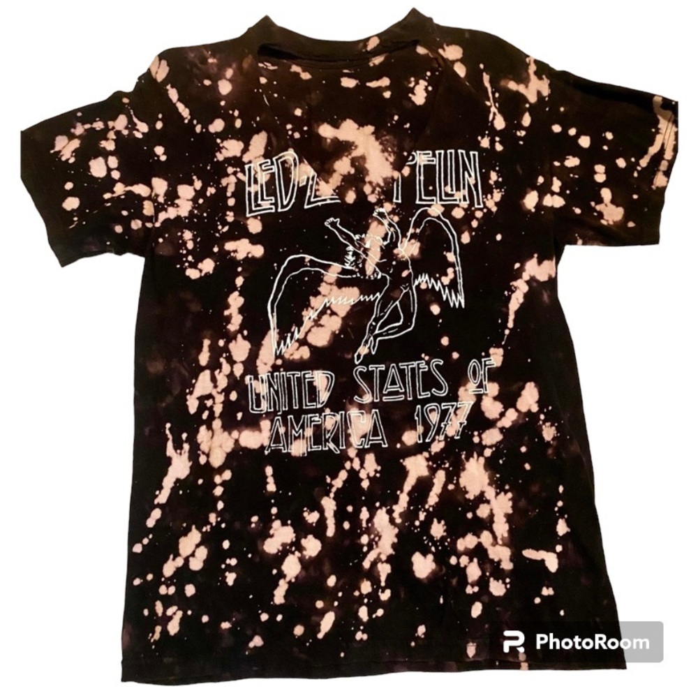 • Led Zeppelin bleached tee •
